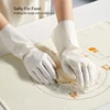 White Nitrile Gloves Extended And Durable Gloves For Kitchen Washing Waterproof Household Cleaning Tools Home Accessories 2
