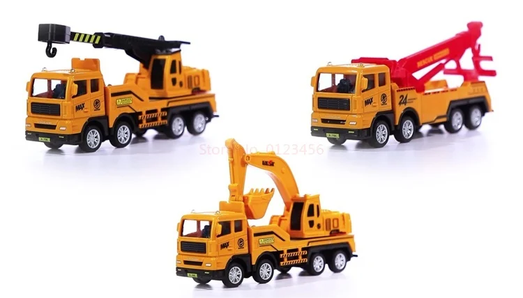 Lot De 6 Voitures De Pompiers Miniatures – Inertie, Alliage – Cadeau Surprise Pour Enfants – Styles Variés