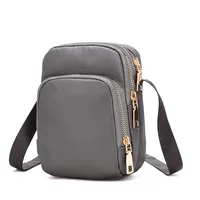 Casual waist bag, single-shoulder bag, casual lightweight crossbody phone case, nylon coin purse, mini bag - Image 4