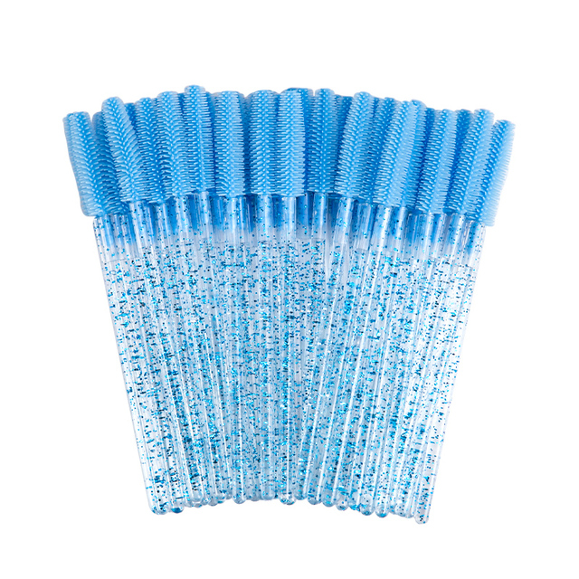 Silicone Gel Eyelash Brush Comb  Eye Lashes Mascara Applicator Wands Makeup Professional Makeup Beauty Tool For Women