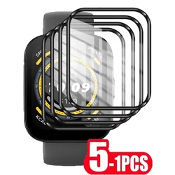 Pack of 1 - 5 Full Curved Screen Protectors - Premium Protective Film - Amazfit Bip 5 (3 PCS)