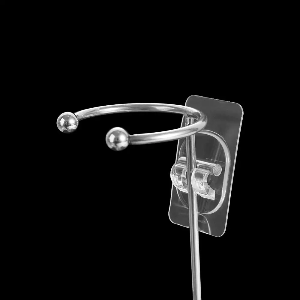 Wall Mounted Electric Toothbrush Holder No Punching Space Saving Toothbrush Rack Self-adhesive Storage Base