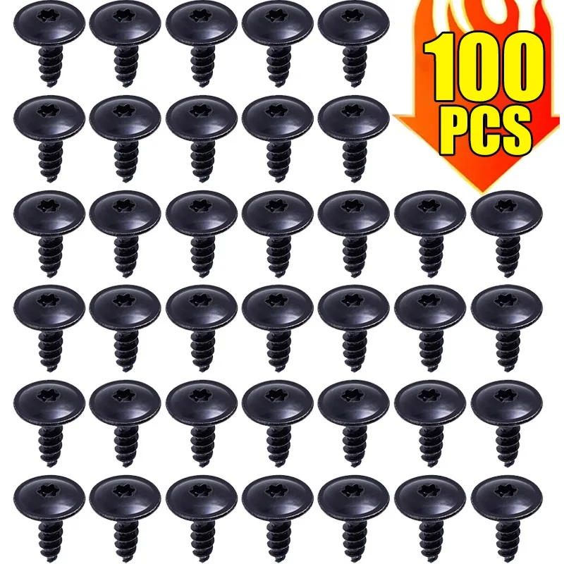 M5*16 Car Self Tapping Screws for Volkswagen B5 Audi Q5 N90974701 Underbody Fenders Wheel Arches Bumper T25 Self Tapping Screw