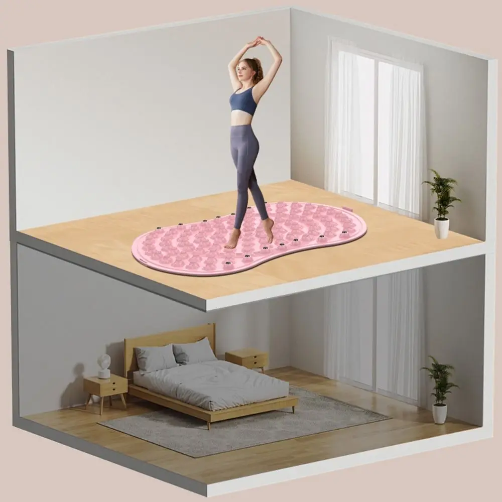 Magnetic Therapy Foot Massage Mat Anti-Slip Creative Fitness Foot Pad Relaxation Blood Circulation Walking Toe Plate Gym