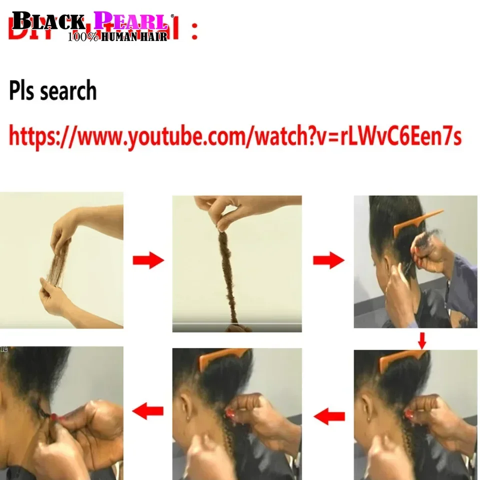 Brazilian Afro kinky Bulk Human Hair For Braiding Dreadlock Hair Queen Virgin Remy Natural Brown 50g/Pc Extension BraidHair