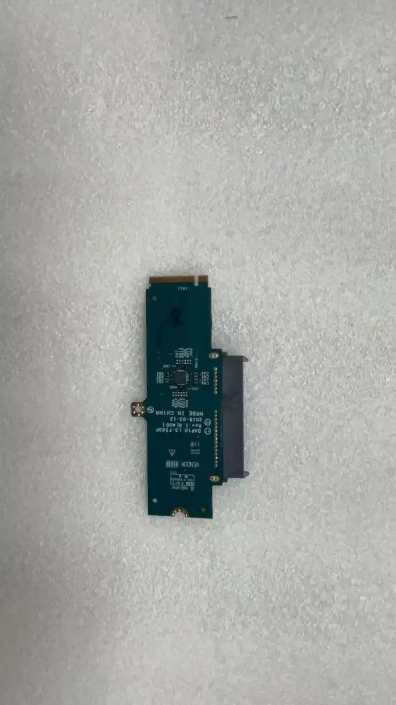 Dell Precision 7530 7540 HDD 하드 디스크 인터페이스 소형 보드용 LS-F593P