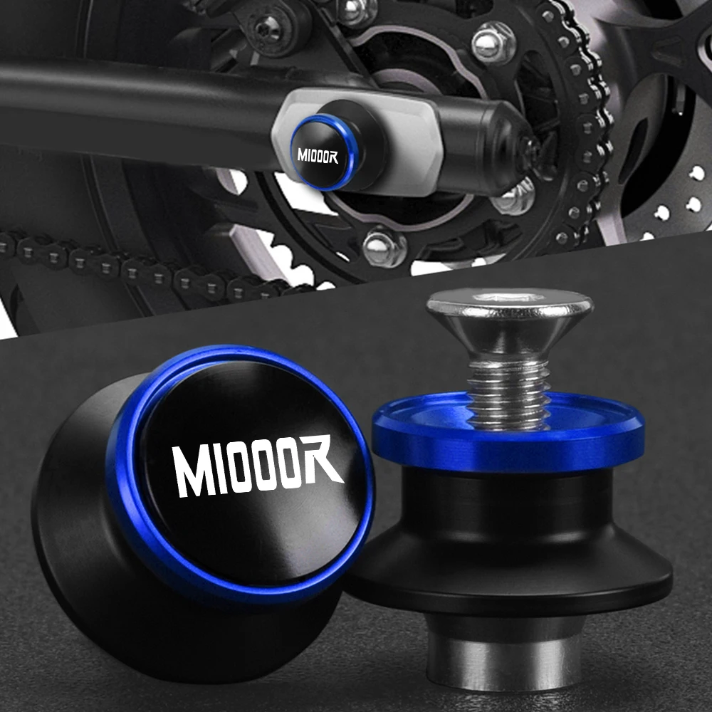 

FOR BMW M1000R M 1000R M1000 R 2024 2023 2022 2021 8MM Motorcycle accessories m1000rr m1000r Swingarm Spools slider stand screws