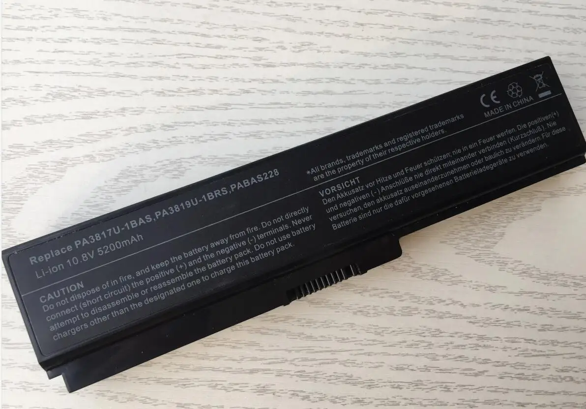 Bateria do Portátil para Toshiba Satellite P740 P740d P745 P745d P750 P750d P755 P755d P770 P770d P775 P775d Pa3817 Pa3817u1brs Baterias p/ laptop - Imagem 2