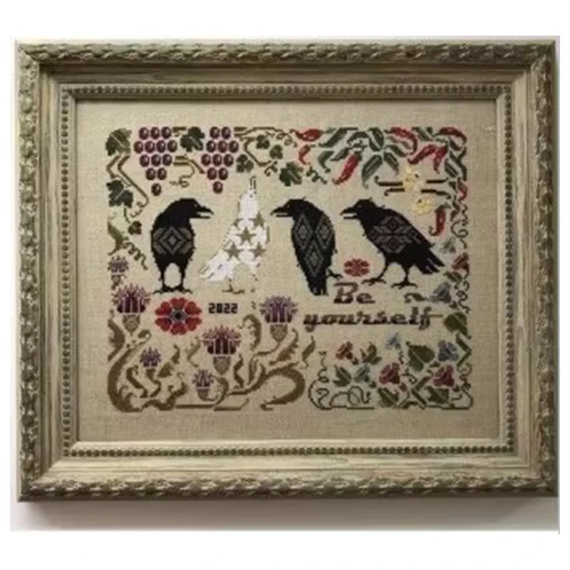 8258 Kreuzstich-Kits Stich Kreuz stich DIY Kreuz stich Set Weihnachts stickerei komplettes Kit Handarbeiten Nadel Kunst & Handwerk