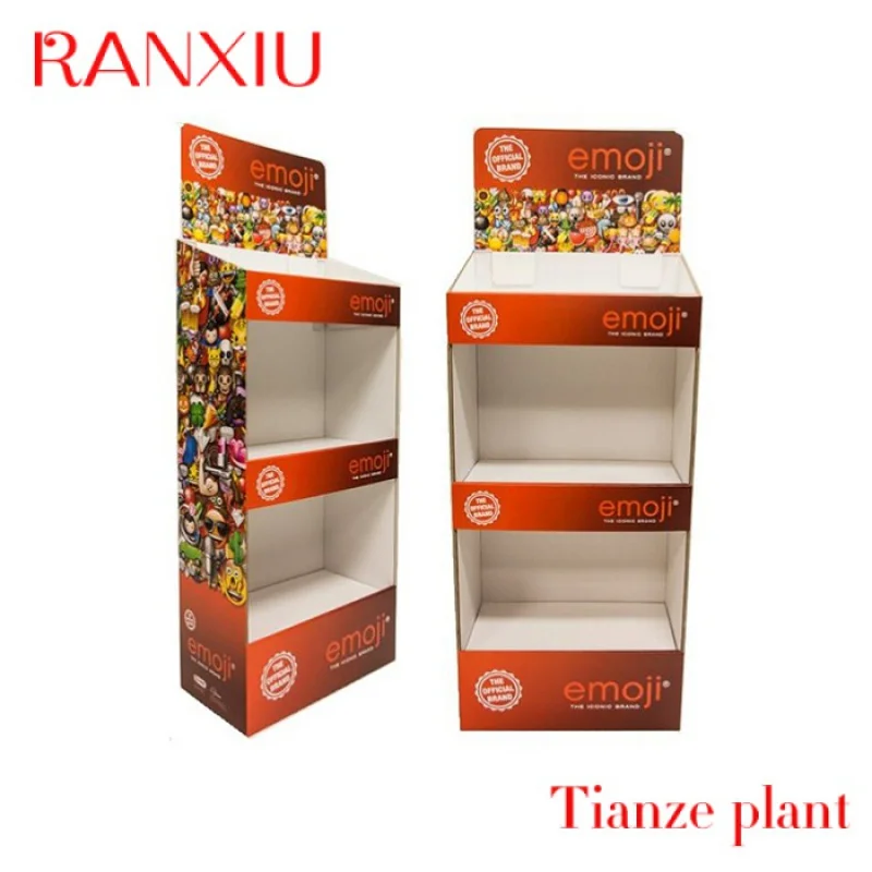 CustomCost-effective Paper Shelves Corrugated Box Cardboard Advertising Stands Toy Display For Retail