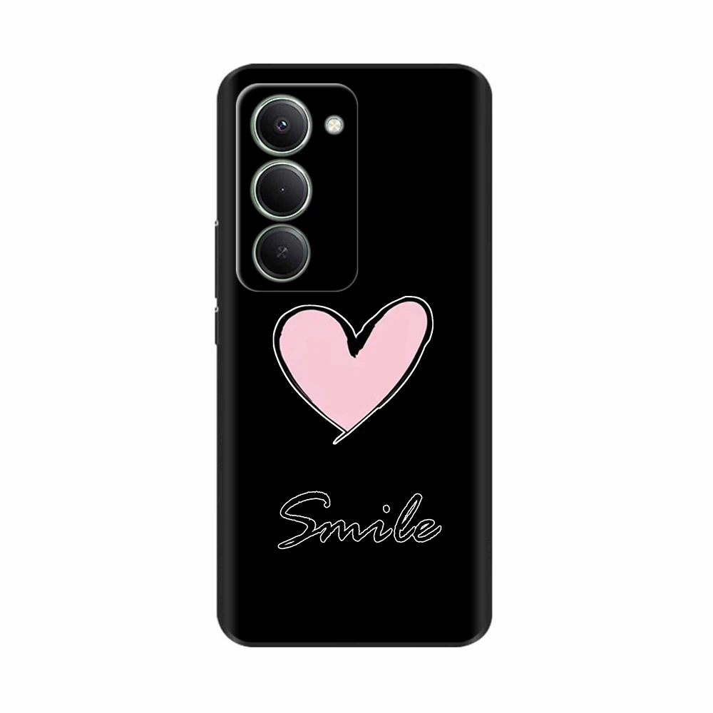 Cute Design Soft Silicone Phone Case - Stylish Painted Back Cover