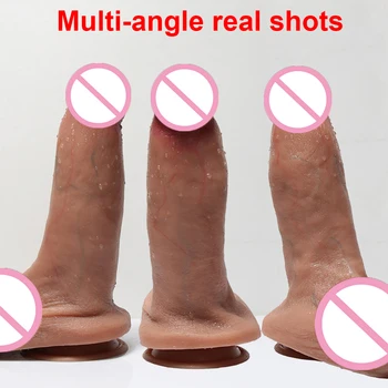Realistic XXL Huge Dildo Big Penis Suction Cup Orgasm Simulation Strapon Chastity Anal Sex Toys For Female Vagina Masturbator 4