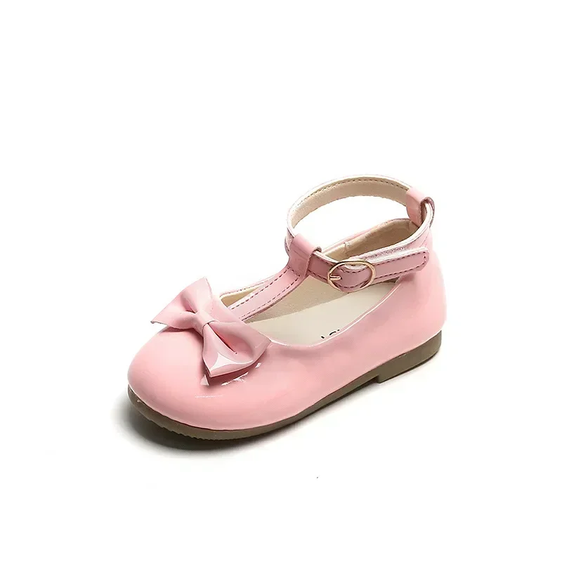 Girl Leather Shoes Spring New Korean Princess Shoe Fashion Simple Baby Shoes Soft Sole Baby Walking Shoe Kids Shoe Zapatos Niña 5