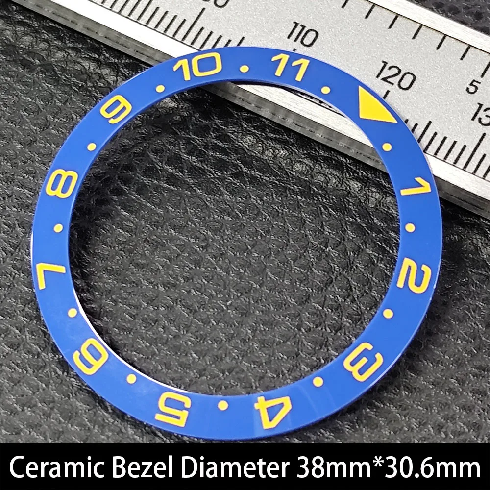 Elegant 38mm Ceramic Bezel Insert