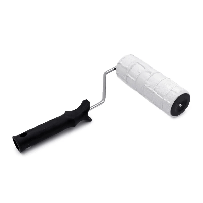 X37E Brick Embossing Roller for Wall Decoration Imitation Brick Pattern Cylinder Painting with Handle Paint Roller Art Brush 4