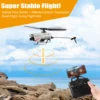 RC ERA A26 Gyro Stabilized RC Helicopter Drone with Wifi HD Camera Remote Control Hobby Toys for Adult Boys - RTF 4