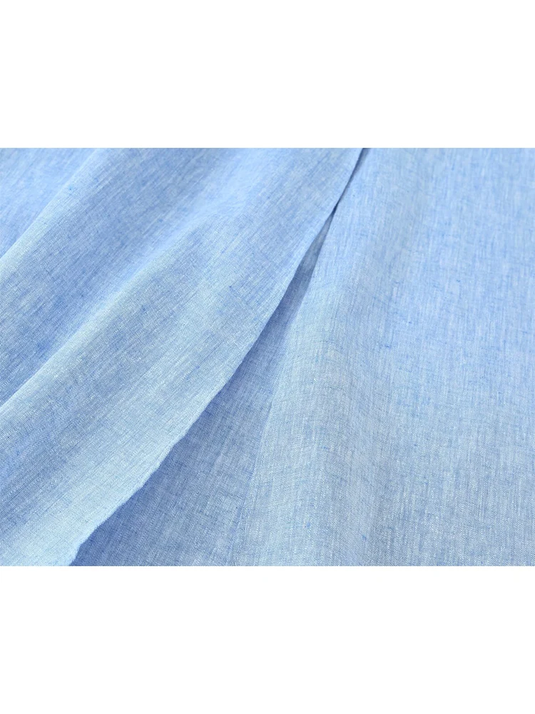 TFMLN Summer Ladies Split Sling Dress High Waist A-lined Swing Long Dresses Female Fashion Casual Corset Style Street Wear