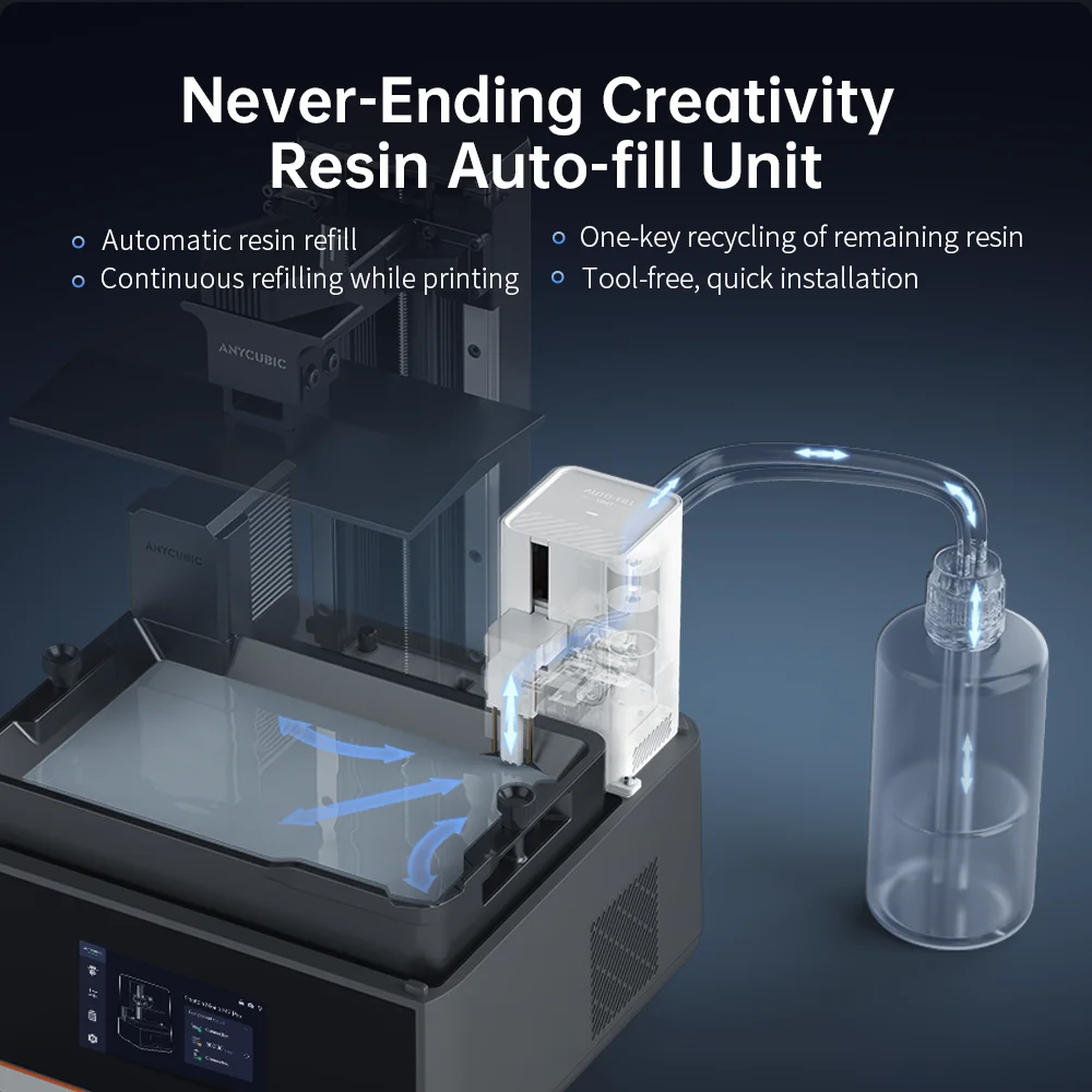 ANYCUBIC Photon Mono M7 Pro AE Version 14K Mono MSLA Resin 3D Printer 10.1'' LCD Speed Up to 170mm/h Printing Size 223*126*230mm 3d printer