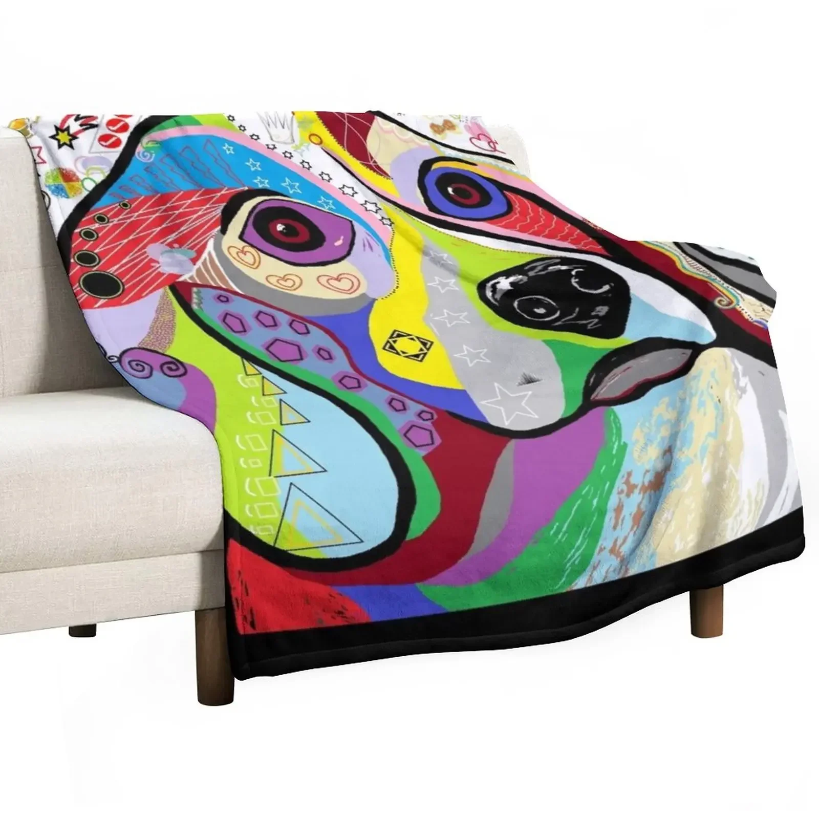

New BEAGLE Throw Blanket Blankets For Sofas Thermals For Travel Blankets