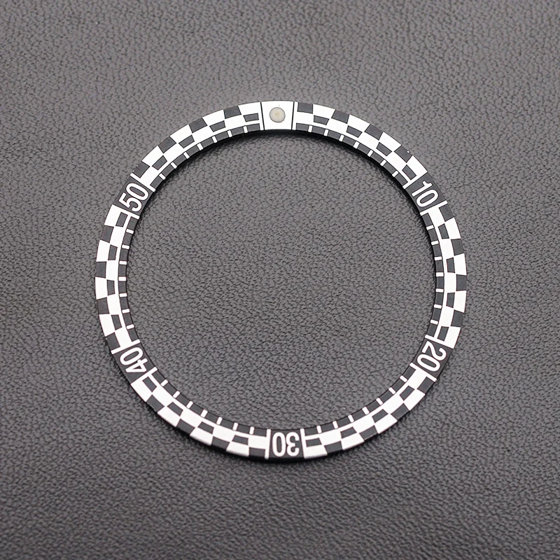Premium 38x31.5 mm Aluminum Watch Bezel Insert with Sticker Gift