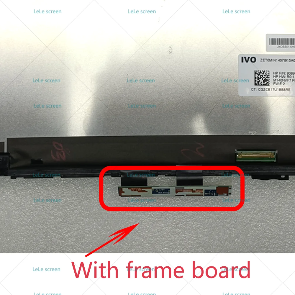 Dalle écran LED 14 Pouces Visiodirect Pour HP EliteBook 840 G5 - Résolution 1920x1080, Connecteur 30 Pins, Neuve Sous Garantie