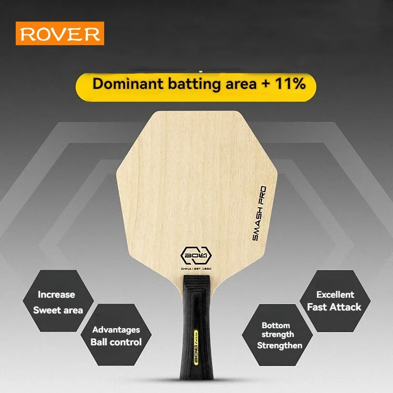 Table Tennis Bat Base Plate Pure Wood Blade Professional Paddle For Tranning