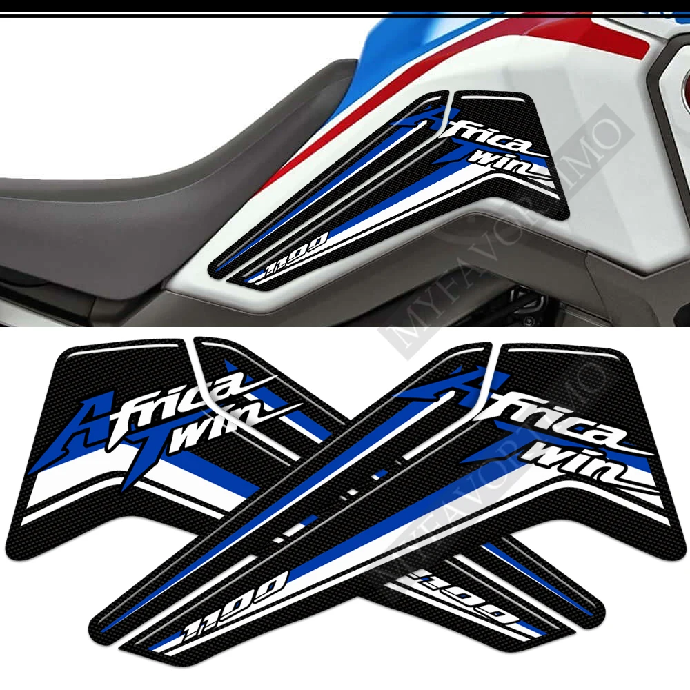 

For Honda AFRICA TWIN CRF1100 CRF 1100 L ADVENTURE SPORT Stickers Decal Kit Tank Pad AfricaTwin Protector 2019 2020 2021