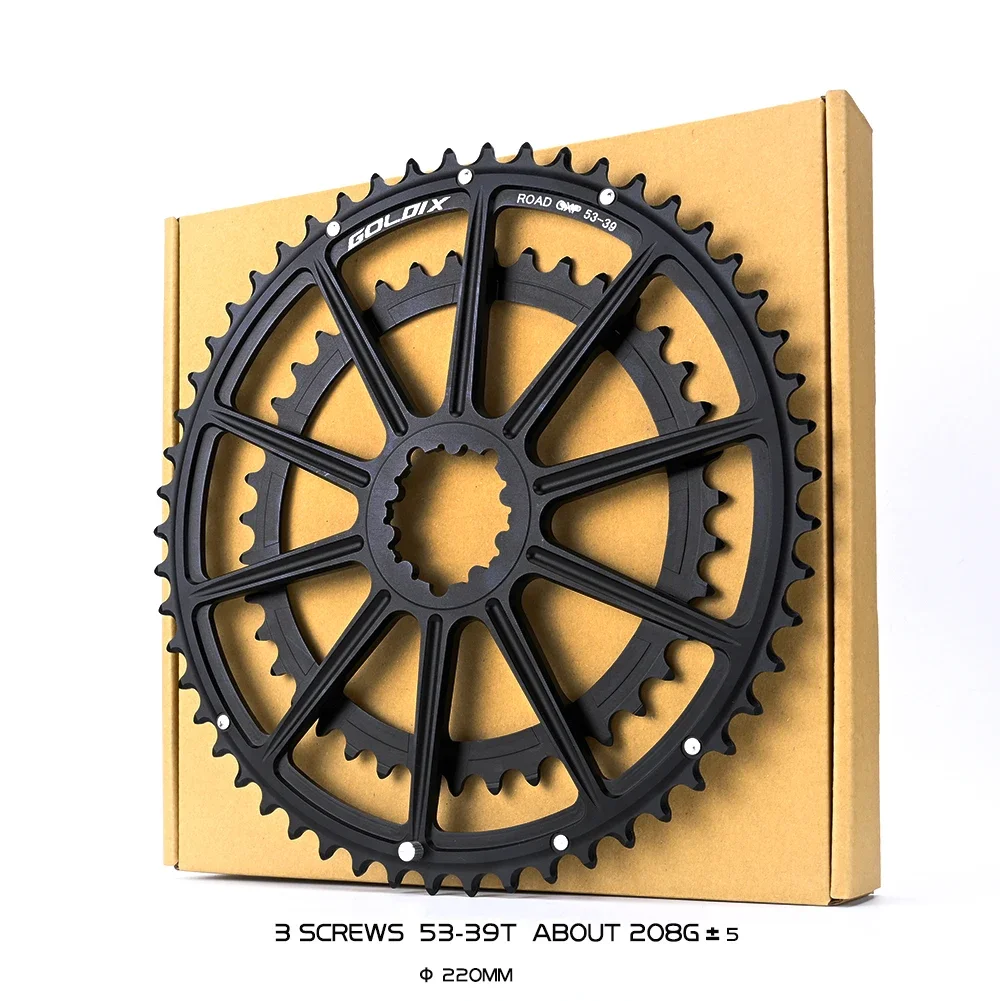 GOLDIX 22/20 Speed Double Chainring 50-34T 52-36T 53-39T