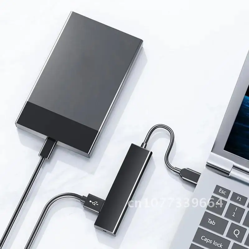

High-Speed USB3.0 4-Port Splitter Multi-Port Docking Station HUB Suitable For Windows7/8/10 USB2.0 Computer Accessories