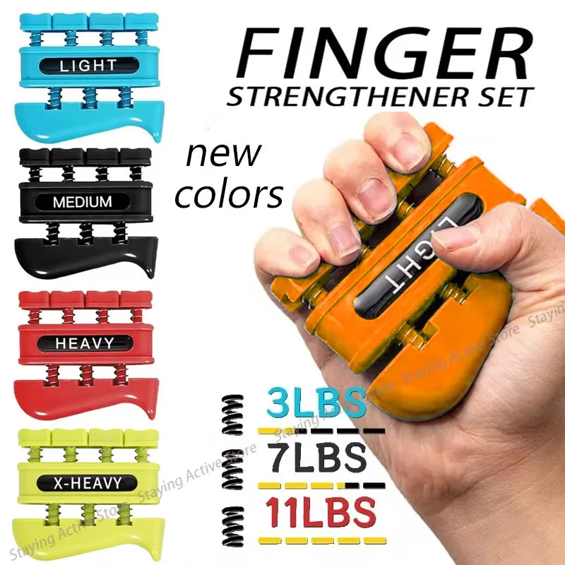 Grip Strength Trainer Hand Grip Strengthener Guitar Finger Exerciser Finger Strength Trainer For Climbing Athletes