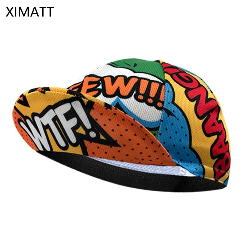 Universal WTFprinting Cycling Cap For Men And Women Outdoor Sports Quick Dry Sunshade Cap Necessary Equipment For Children