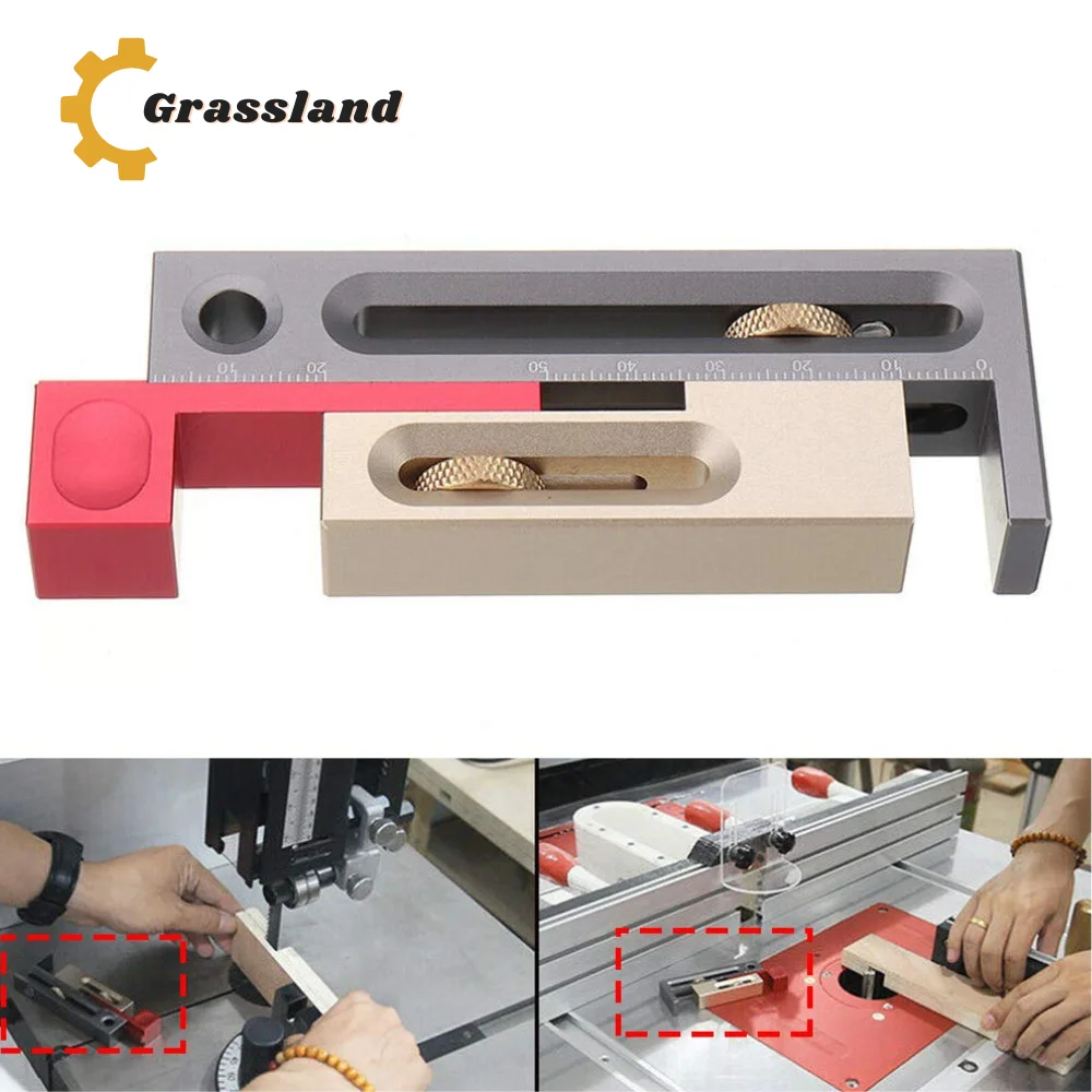 Table Saw Groove Adjuster Mortise Tenon Tools Measuring Blocks Block