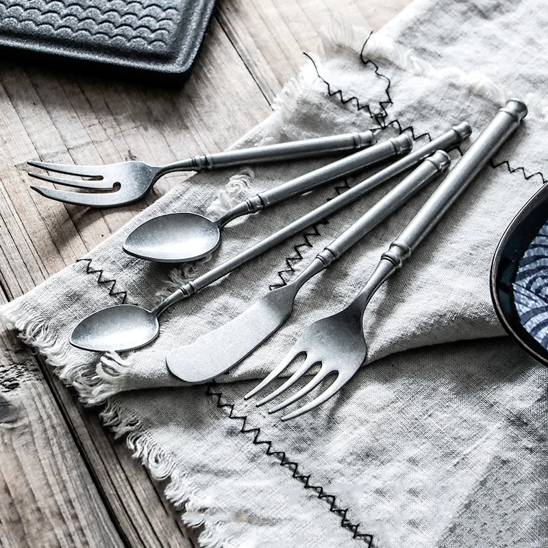 Stainless Steel Food Decor Tableware - Dinnerware Reusable