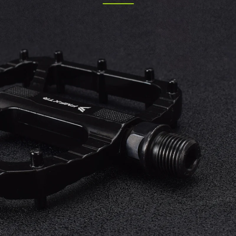 Outdoor Riding Mountain Bike Pedal Double DU Bearing Pedal Non-slip Widened Large Aluminum Alloy Pedal, Bicycle Accessories