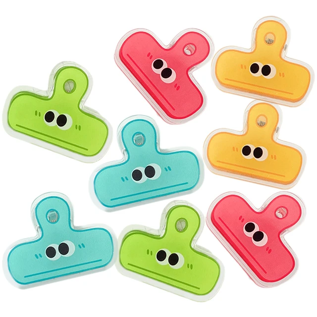 6 Pack Bag Clips, Stainless Steel Chip Clip, Chip Clips Bag Clips