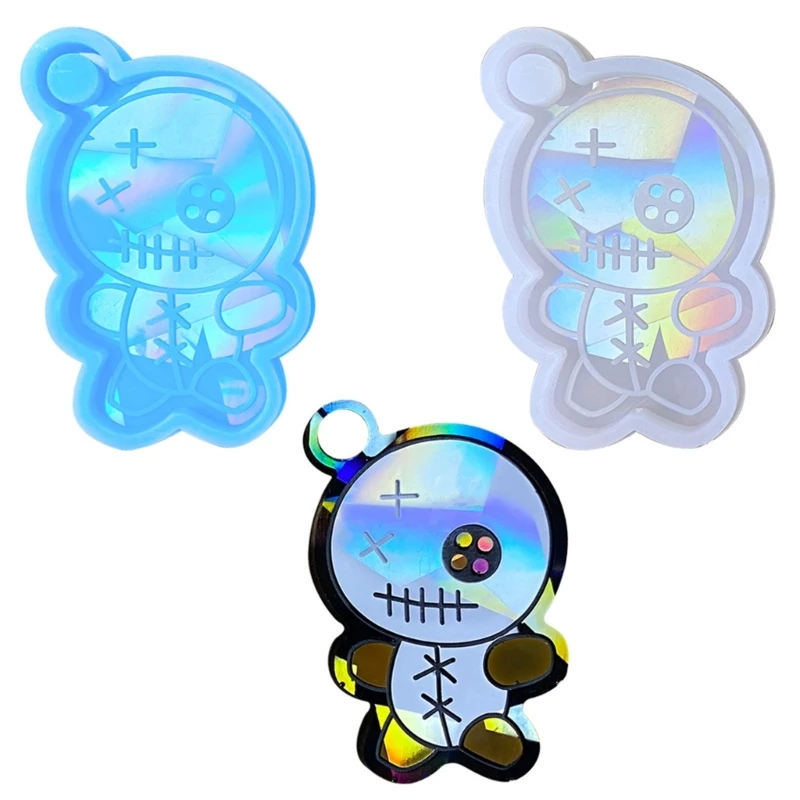 

Halloween Resin Molds Cartoon Mummy Silicone Mold Epoxy Resin Tool