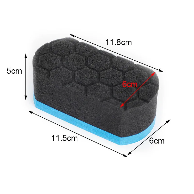 Car Polishing Pad Car Polisher Car Polish Pad Car Polishing Sponge Polishing Sponge Set 1Pc Car Beauty Polishing Sponge Waxing Sponge Block Car Waxing Tools Crystal Plating Cleaning Cotton