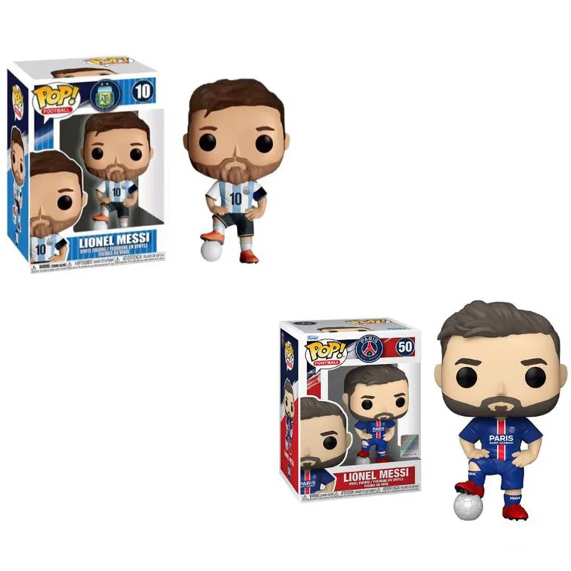 Funko Football Star Gost Messi 10 #50 # Vinyl Action Figure Collection Limited Edition Model Toys For Children Birthday Gift