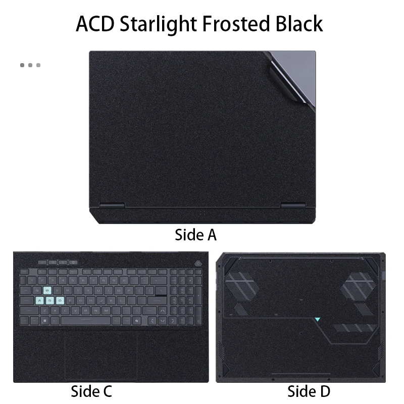 ASUS TUF 게이밍 F16/A16/A14 2025 바디 필름 FA608U/FX608J 노트북 스킨 스티커 FA401K/FA401W 컴퓨터 스크래치 방지 보호 필름