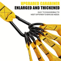 12 piece high-strength tension rope training set - environmentally friendly TPE latex anti breakage elastic band/resistance band - Image 3
