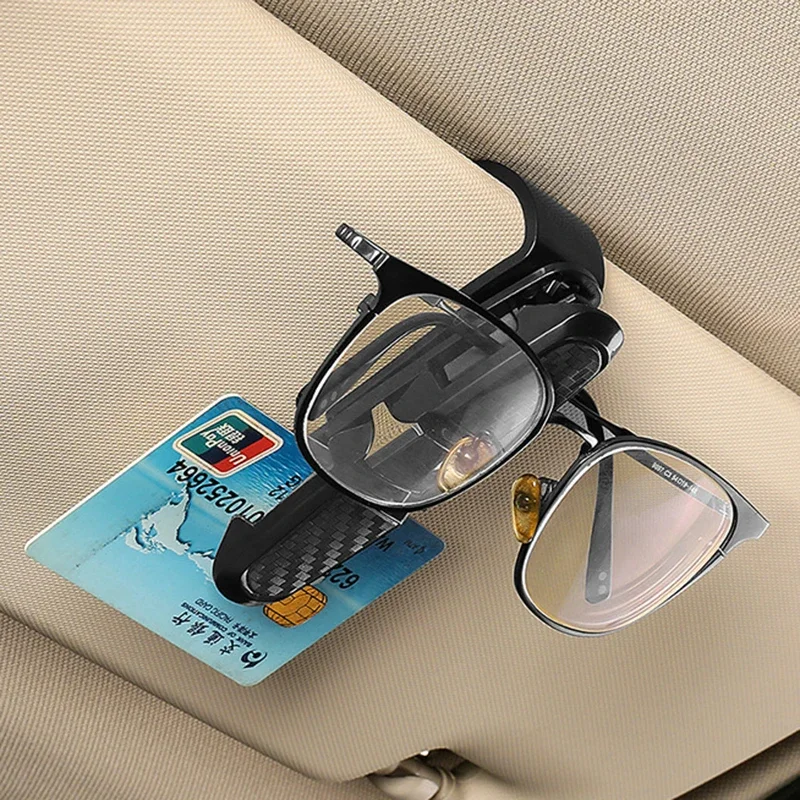 Supporto per occhiali da sole per auto, 2 supporti