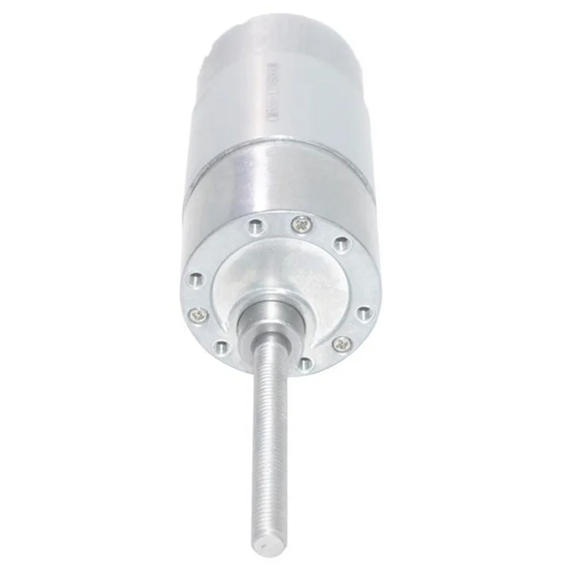 Jgb37 555 Dc 12V 24V Motoriduttore In Metallo 12-960Rpm Elettrico M6 Albero Lungo Coppia Elevata Riduttore Reversibile Motore Smart Car Motor