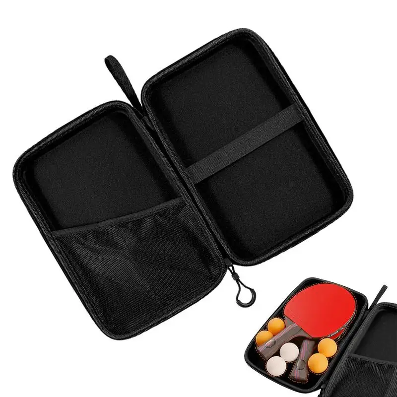 

EVA Table Tennis Racket Case Hard Shell Ping Pong Racket Bag Portable Table Tennis Paddle Case Cover Ball Storage Bag Carry