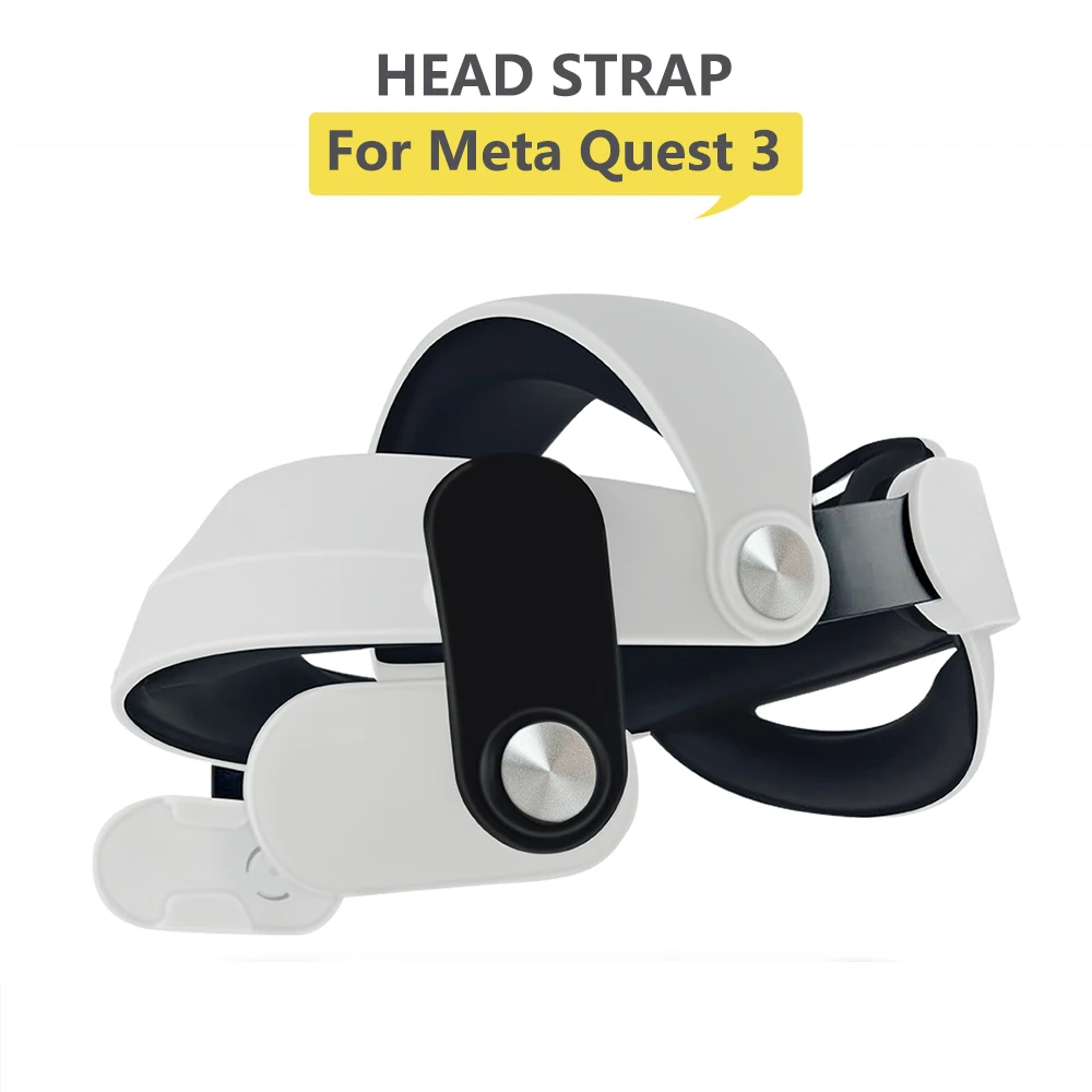 Adjustable Head Strap For Meta Quest 3 Omnidirectional Decompression Halo  Strap Headwear For Quest 3 VR Accessories - AliExpress