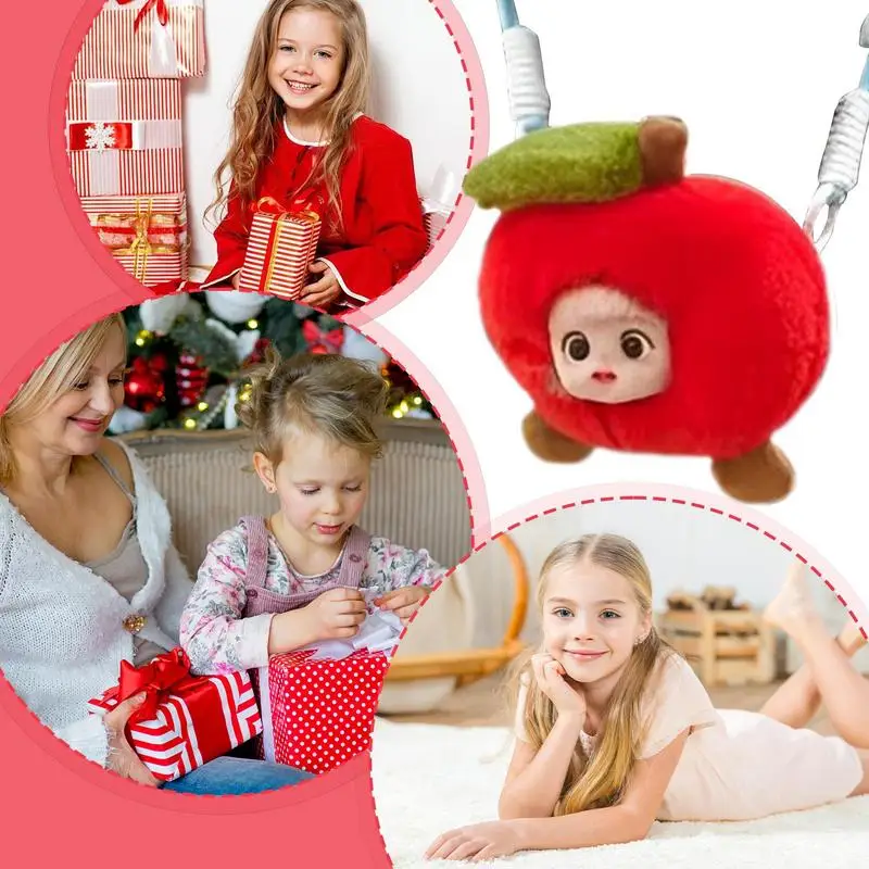 Cute Phone Lanyard Cellphone Clip Lanyards Phone Lanyard Strap Plush Doll Lanyard Anti-Lost Phone Chain Strap For Women Girls