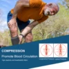 1pc Calf compression sleeve-tibial splint compression sleeve 4