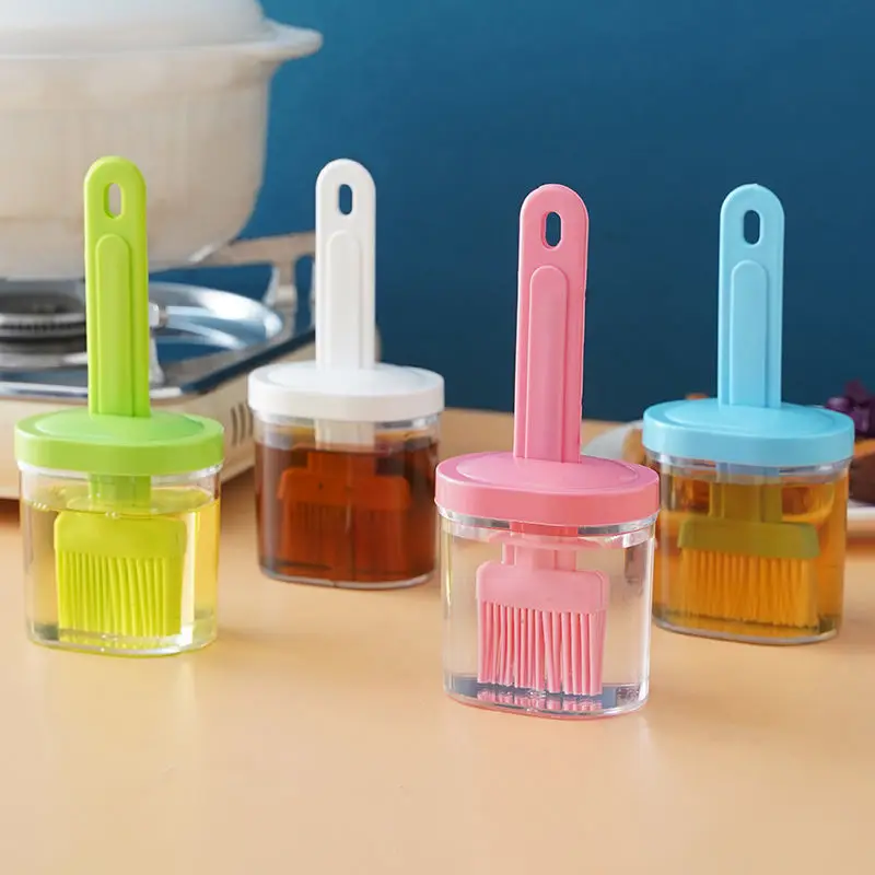 

Silicone Oil Brush Single Piece Bakeware Bread Cake Baking Cook Tool for Making Foods Kitchen Bar Utensils Barbecue Accessories