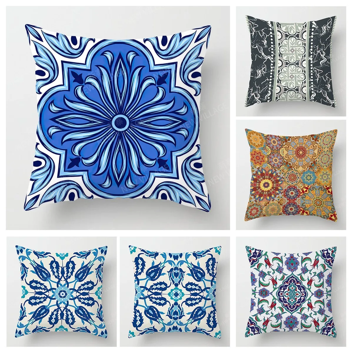 

Nordic fall home decor throw pillowcase sofa Cushion cover modern 45x45cm 45*45 50x50 60x60cm 40x40 boho living room aesthetics