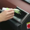 Multifunction Car Air Vent Cleaner Mini Double-end Micro Fiber Vent Duster Removable Cloth Cover Portable Cleaning Brush For Car 6
