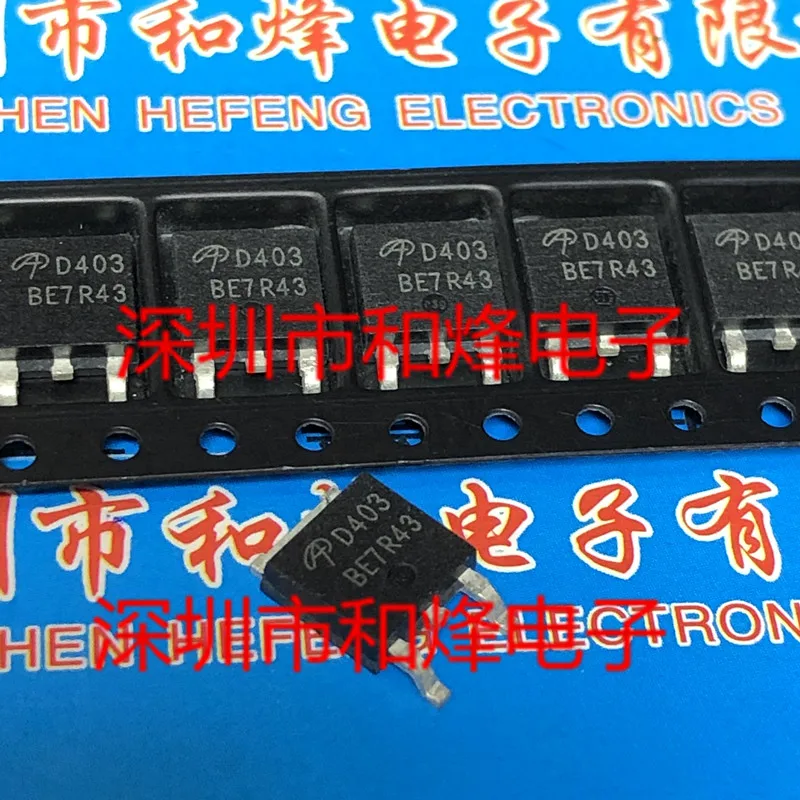 

5 pieces D403 AOD403 TO-252 P-30V -85A